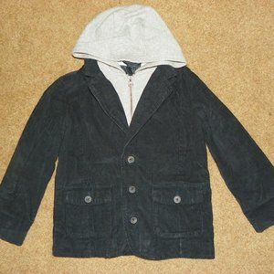 Boys Gymboree size 5/6 navy zip up jacket